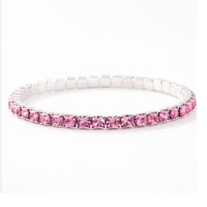 🔵 Touchstone Crystal by Swarovski October Birthstone Bracelet